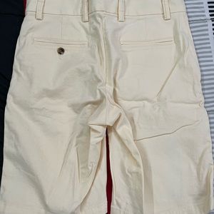 Old Navy at knee faded yellow shorts